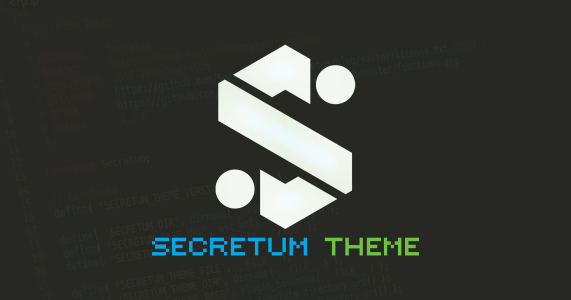 Featured project - Secretum Theme